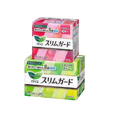 进口花王乐而雅零触感卫生巾日用