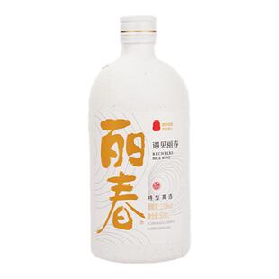 塔牌黄酒遇见八年丽春500ml*1瓶装糯米花雕酒绍兴半甜型黄酒
