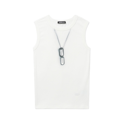 ITGROUNDZERO修身圆领背心