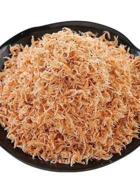 带籽带膏虾皮新鲜淡干小红虾皮免洗即食无添加小虾米带籽海鲜