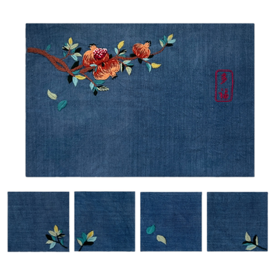 指间茶席diy材料包自绣套件