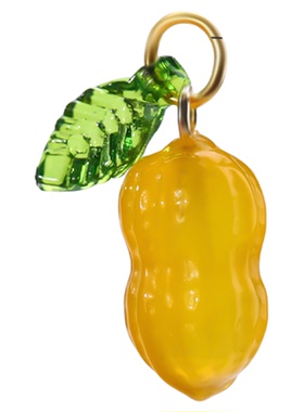 黄玛瑙滴溜质地细腻串珠DIY配件