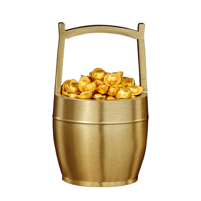 沙金元宝迷你小金元宝实心聚宝盆