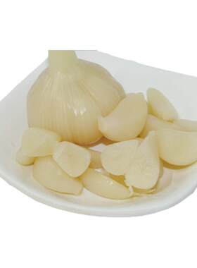 大蒜头下饭菜农家自制小咸菜酱菜