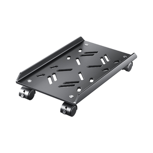 电脑主机托架支架可移动机箱底座带滑轮置物架家用台式办公室托盘