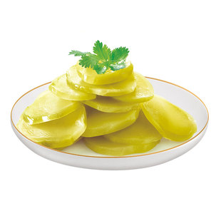 味聚特原味榨菜片53g大包装即食佐餐下饭泡面咸菜芯清淡整箱批发