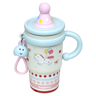 恒度小帽星星高颜值ins新款迷你冰霸杯316保温杯女吸管杯子咖啡杯