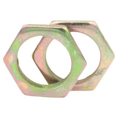 铁镀锌六角薄螺母灯具水管不锈钢