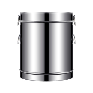 不锈钢陈皮储存罐专用大容量家用圆形商用金属密封罐茶叶储物罐子