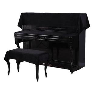 北欧简约钢琴罩雅马哈电子钢琴键盘防尘盖布纯色钢琴布防尘罩半罩