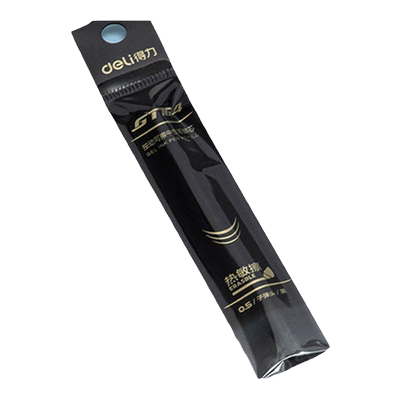 【按动可擦笔笔芯】得力可擦笔芯