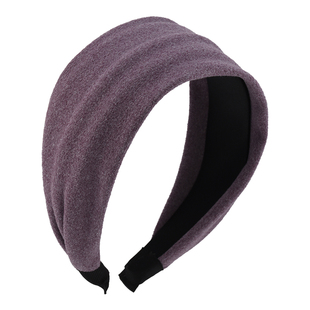 suzyacc kr超软糯布艺宽边发箍女2025新款百搭小众高级感洗脸头箍