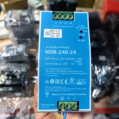 明纬电源模块NDR24024新拆机成色好，议价商品