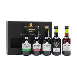 【自营】葡萄牙格兰姆波特酒精选迷你礼盒旅行装Graham's Port