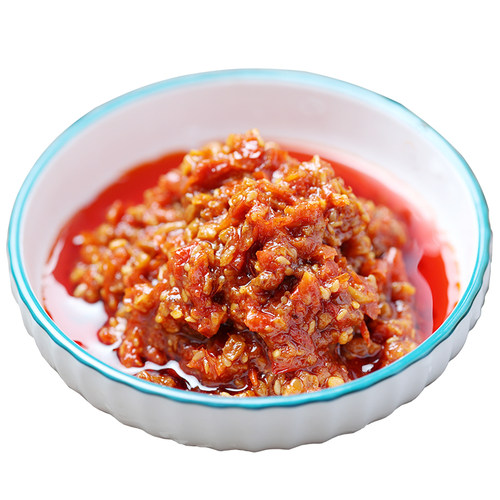 湖南特产牛肉辣椒酱268g拌饭酱香辣拌面调味酱料厨房下饭菜牛肉酱