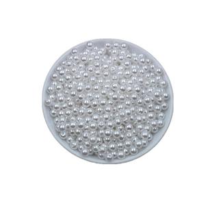 DIY手工材料串珠饰品配件6MM仿珍珠子彩色abs散珠珍珠项链不掉皮