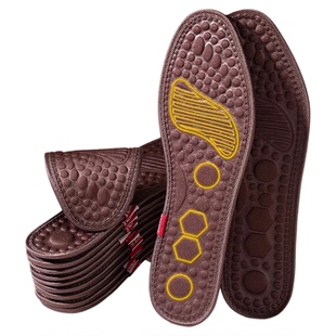 新款艾草鞋垫夏季保健按摩按摩防臭吸汗运动透气男女通用健步除臭