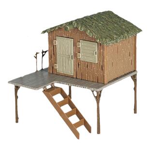 仿真农场玩具牧场模型果树房屋农舍场景树木沙盘摆件动物家禽猪牛