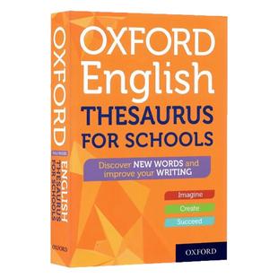 牛津精品英语词典牛津学校英语同义词库 Oxford English Thesaurus for Schools 英文原版 学生英语工具书 词汇学习提高写作水平
