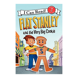 【现货】【纸片人斯坦利】大饼干 Flat Stanley and the Very Big Cookie英文儿童原版图书外版进口书籍Brown, Jeff