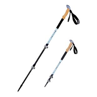 KILIMA乞力马登山杖软木吸汗透气重装金属卡扣伸缩款男女雪山徒步