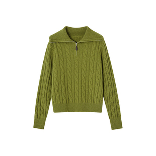 【秀场同款】indicia标记2025冬新款简约百搭活力感毛衫L2D5MS270