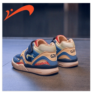 贵人鸟儿童鞋2025新款大童男孩运动鞋加绒棉鞋秋冬季冬鞋男童板鞋