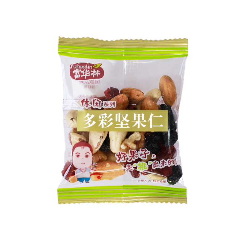 富華林多彩堅(jiān)果仁500g小包裝每日混合堅(jiān)果孕婦休閑兒童款零食散裝