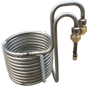 定制钛管不锈钢盘管蒸发器304 316l盘管弯管蚊香盘废水蒸发换热器