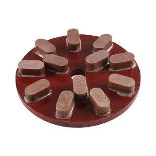 石材板材手扶大磨机花岗岩墓碑水磨片金刚石铁磨盘树脂黑白抛光盘