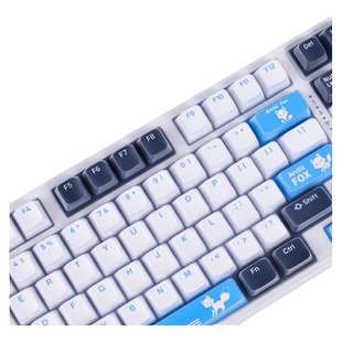 适用游戏动力VGN V98 Pro机械键盘保护膜 软硅胶键盘套凹凸对应防尘罩极地狐防尘盖子