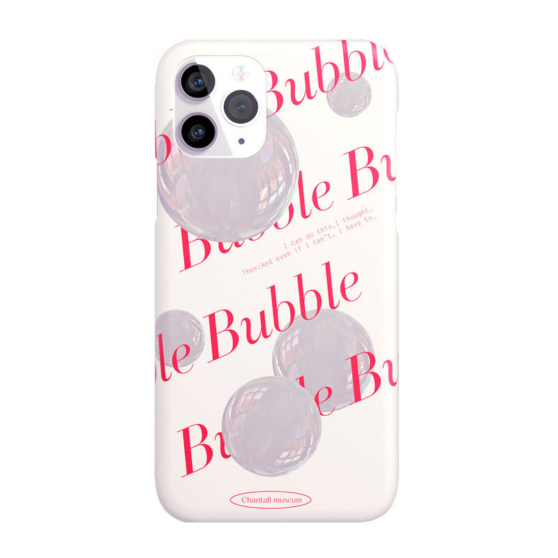 青桃原创bubble苹果13手机壳 ins简约iPhone12promax小众保护套 苹果17pro轻薄手机壳