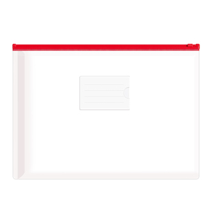 得力考试专用袋子中高考透明文件袋a4拉链式网纱袋手提加厚a5塑料防水袋考研拉边袋初中生试卷资料档案袋收纳