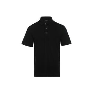 【自营】Zegna/杰尼亚男士SS25纯色单胸袋商务休闲短袖Polo衫T恤