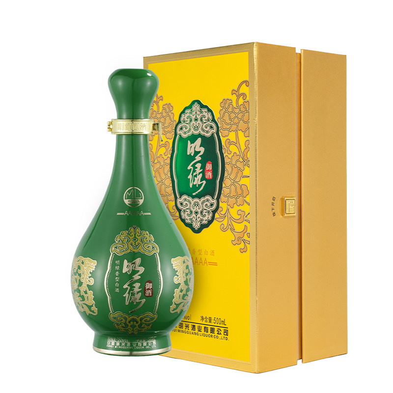 【酒厂直营】老明光明绿香型50度500ml 明绿液5A 节日送礼白酒