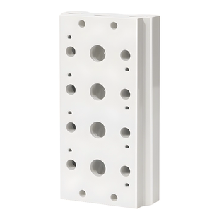 亚德客4V210电磁阀底座4V200M/2F/3F/4F/5F/6F/7F/8F/9F/10F/11F