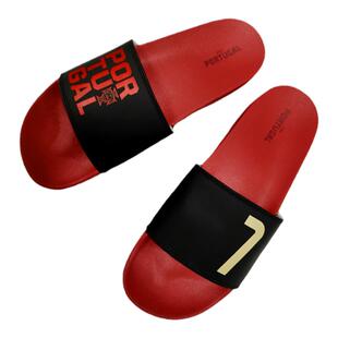 【官方正版】葡萄牙国家队 | 欧洲杯球星印号一字拖鞋C罗足球迷