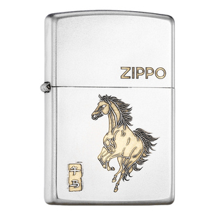 zippo正品打火机 十二生肖官方旗舰店防风煤油新年送男友礼物实用