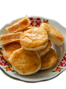 阿吉仔吉治百货肉松饼手工糕点心