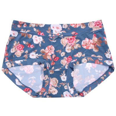 彩田冰丝高腰内裤三条包邮