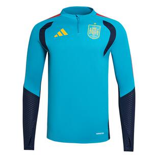 西班牙队足球训练服男装秋冬adidas阿迪达斯官方KA8196