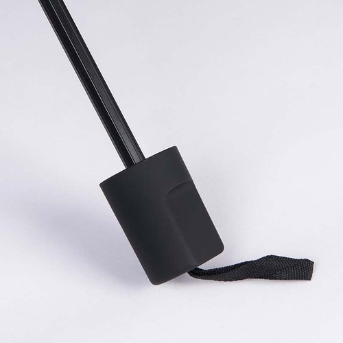 厂家批发8骨10骨折叠伞经典粗包特棒伞黑胶大单色商务三折边中