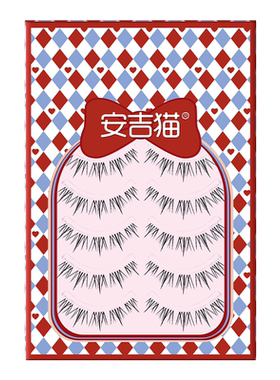安吉猫整条皇冠仙子睫毛自然