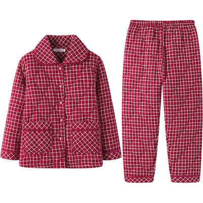 2025新款睡衣女秋冬季加厚纯棉