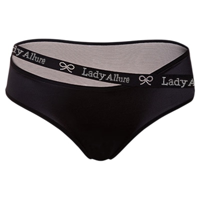 LAGirls*Sable·蜜心闪钻｜气质性感纯欲镂空logo烫钻舒适女内裤