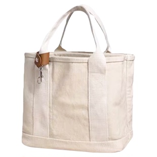日系休闲帆布包女士手拎饭盒便当包大容量手提袋妈咪包托特小包包
