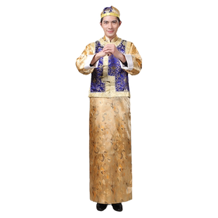 古装清朝贝勒爷阿哥服装成人少爷员外地主古代宫廷王爷演出服男秋