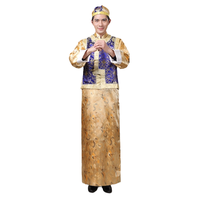 清朝贝勒爷古代演出服
