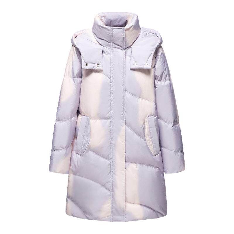 诗萌2025冬季新款中长款羽绒服