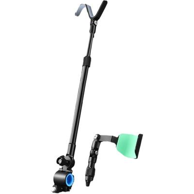 拐角后挂架杆钓鱼鱼竿支架